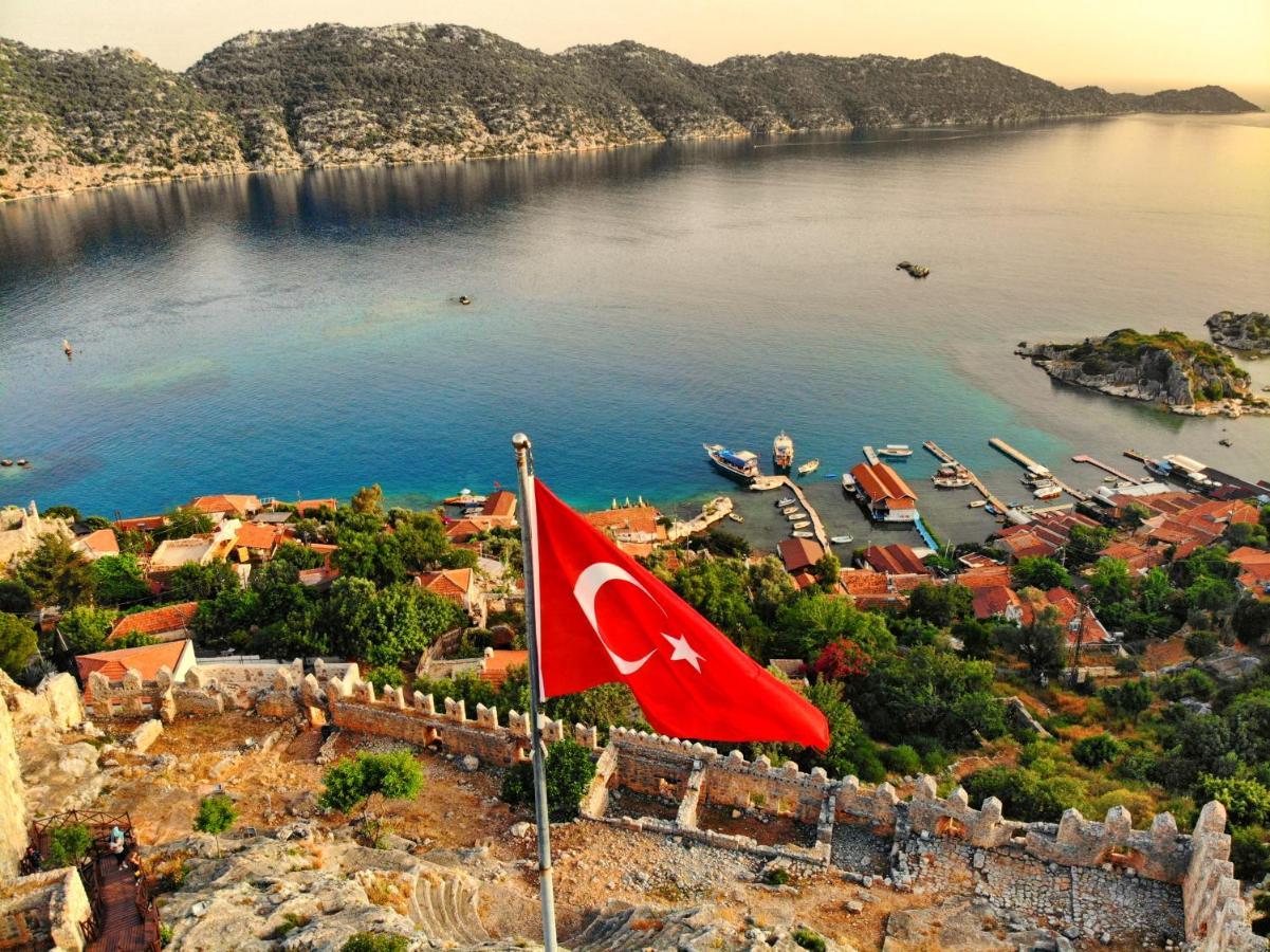 Istlada Tas Ev Apart - Kekova View Kapakli Exterior photo